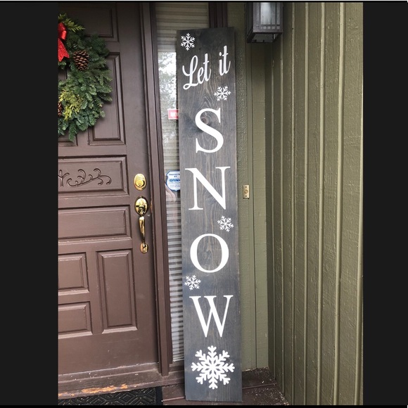 Handmade sign